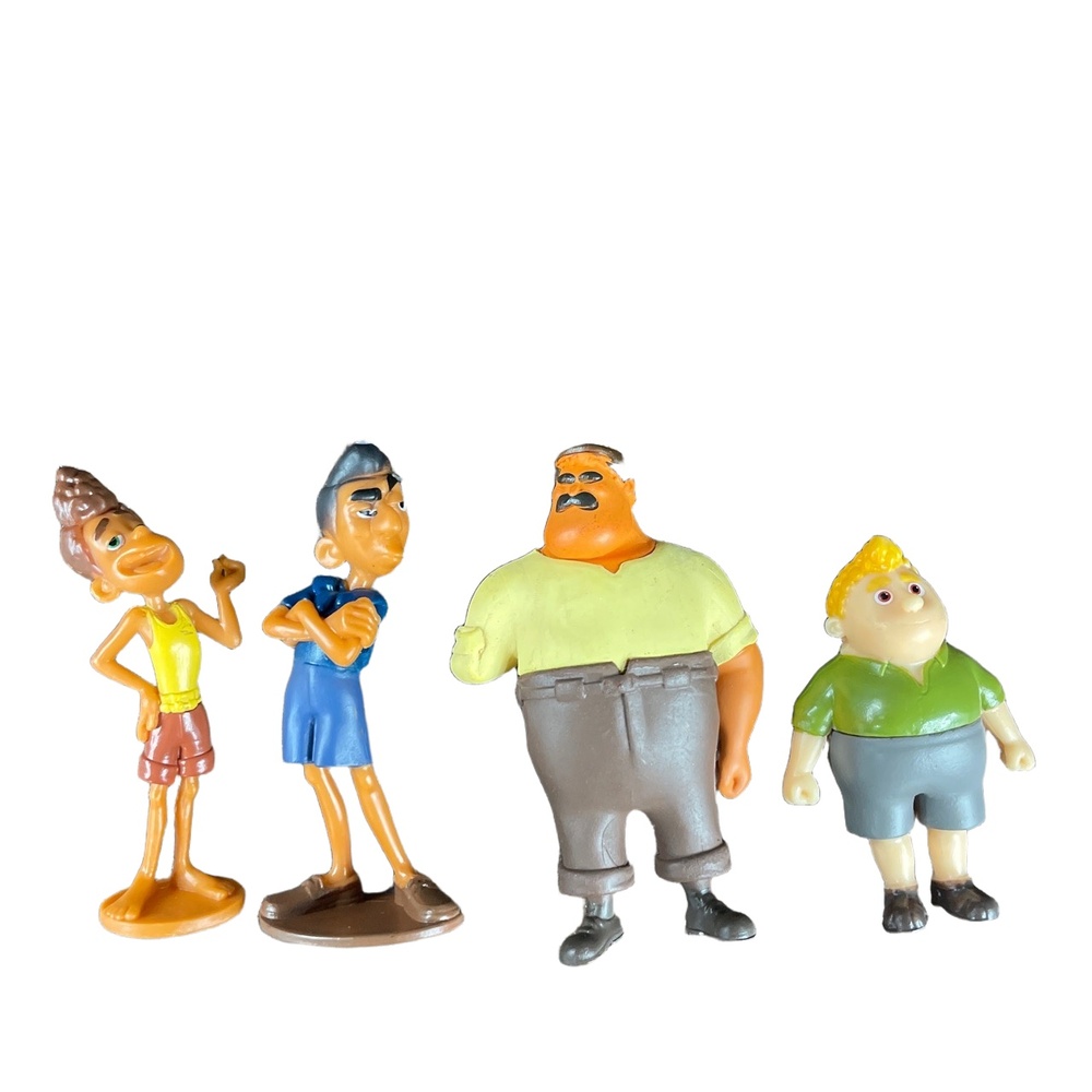 DIsney Pixar Luca People 3 Inch Figure Figurine Cake Topper PVC set of 4